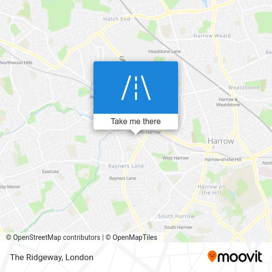 The Ridgeway map