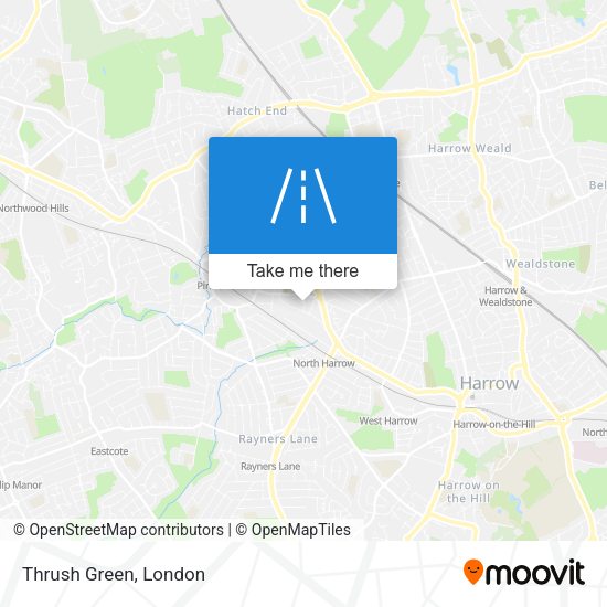 Thrush Green map