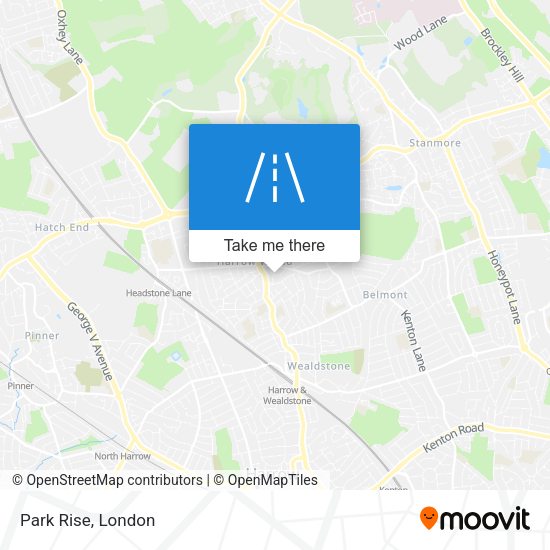 Park Rise map
