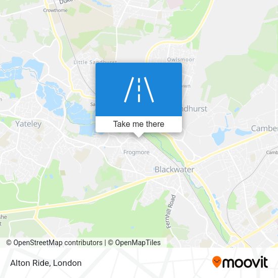 Alton Ride map