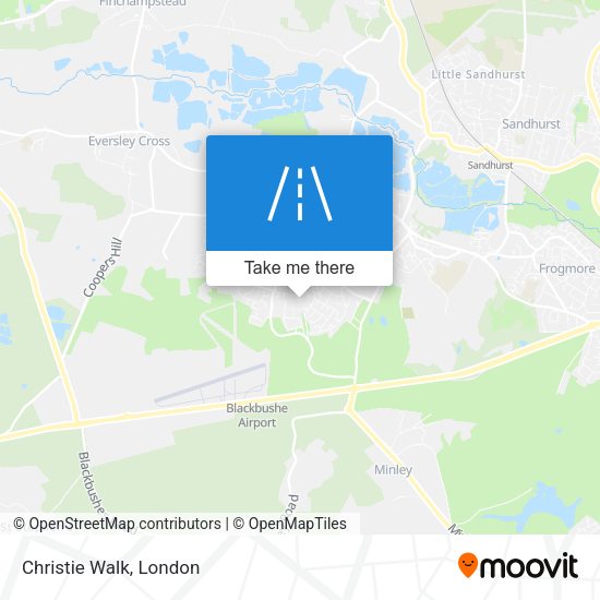 Christie Walk map