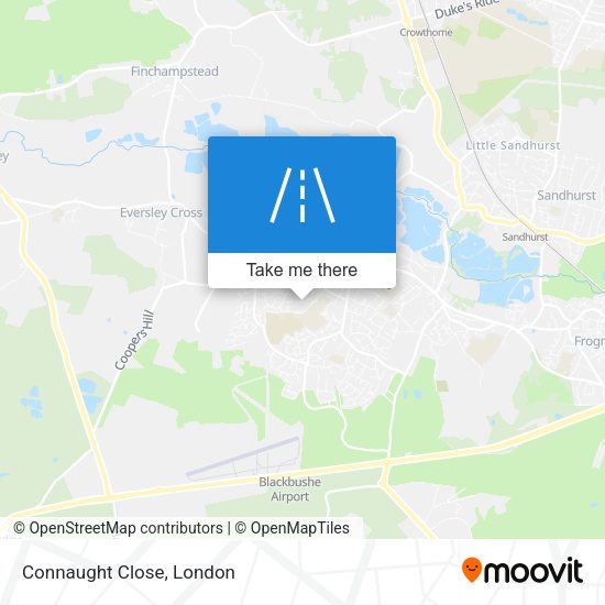 Connaught Close map