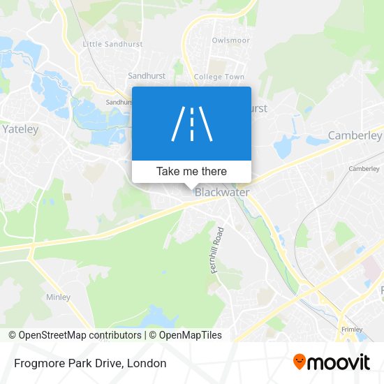 Frogmore Park Drive map