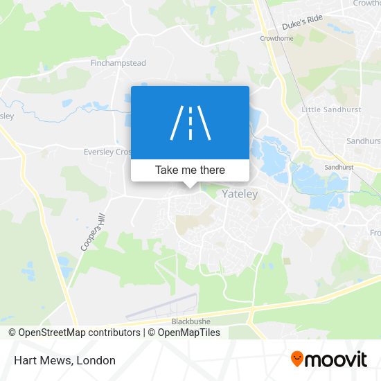 Hart Mews map