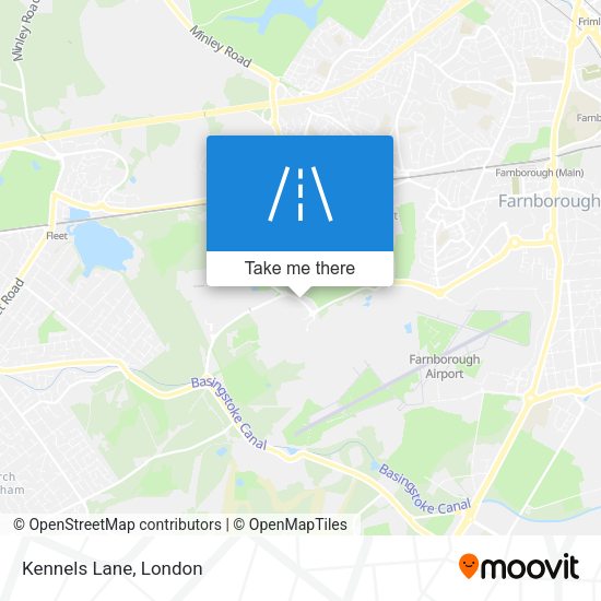 Kennels Lane map