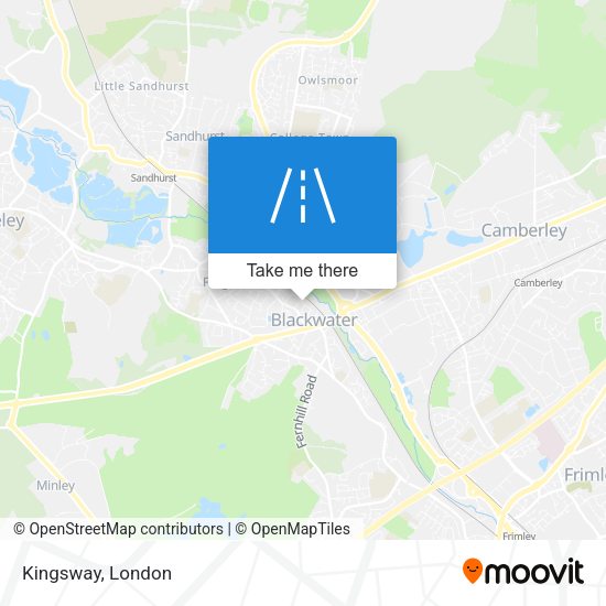 Kingsway map