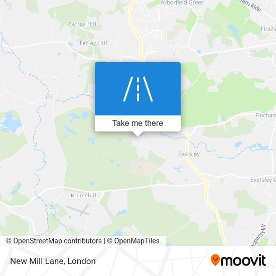 New Mill Lane map