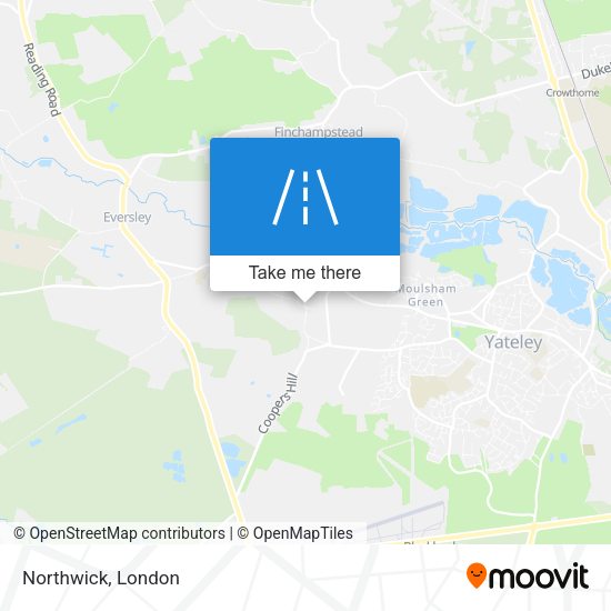 Northwick map