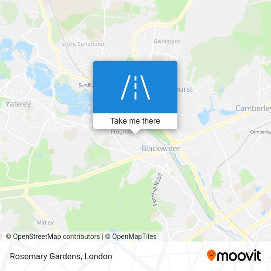 Rosemary Gardens map