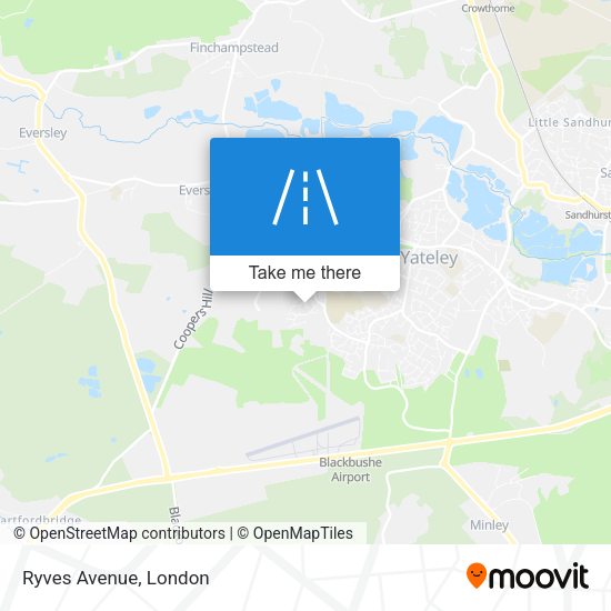 Ryves Avenue map