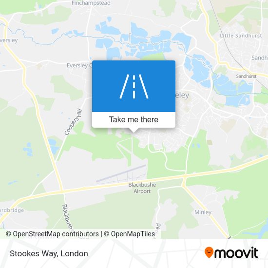 Stookes Way map