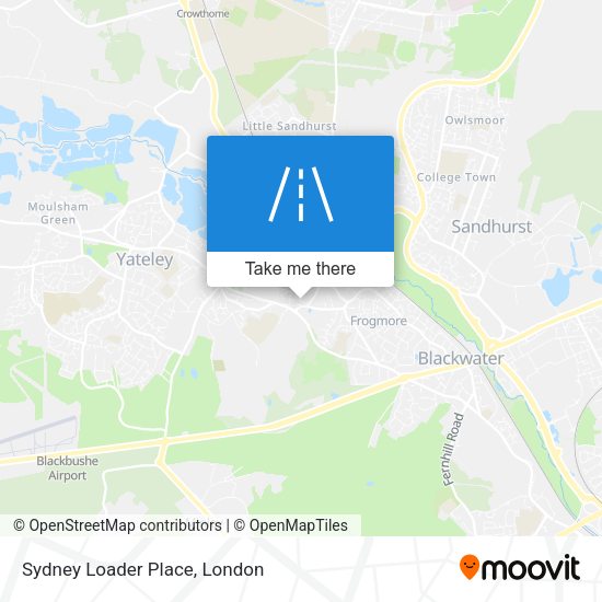 Sydney Loader Place map