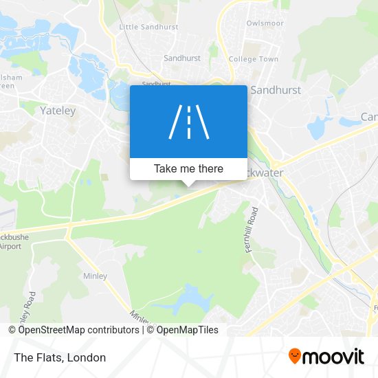 The Flats map