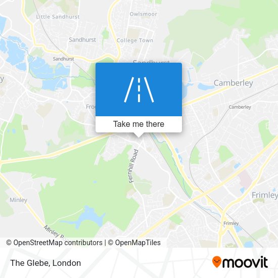 The Glebe map