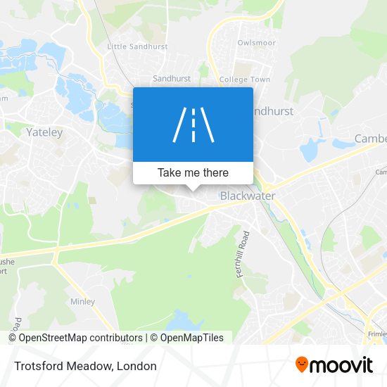 Trotsford Meadow map