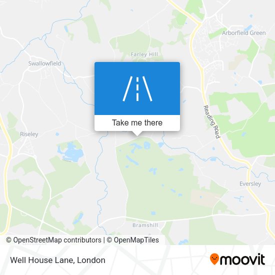 Well House Lane map