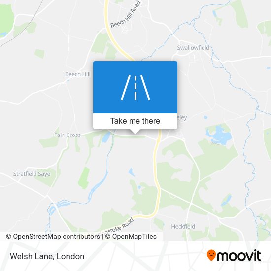 Welsh Lane map
