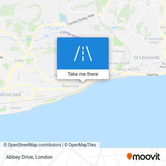 Abbey Drive map