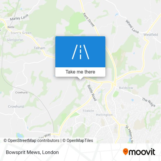 Bowsprit Mews map