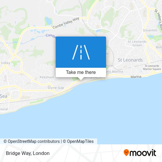 Bridge Way map