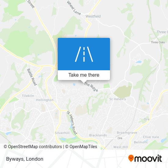 Byways map