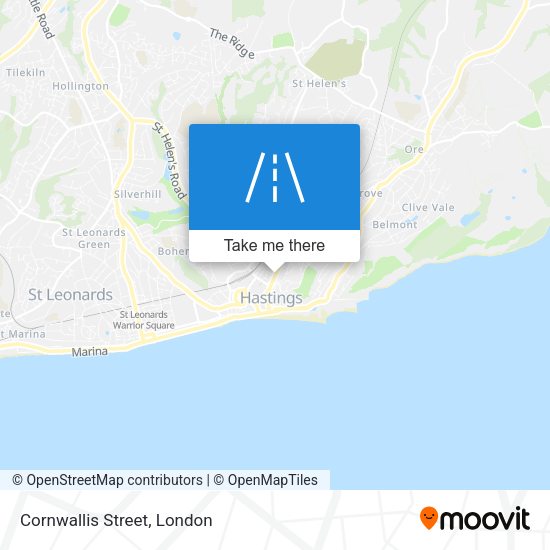 Cornwallis Street map