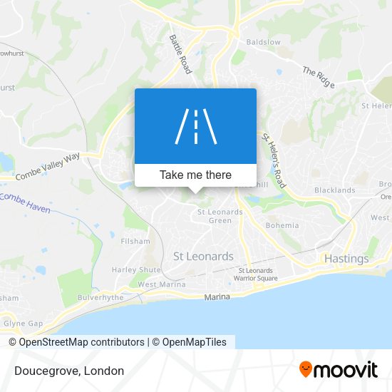 Doucegrove map
