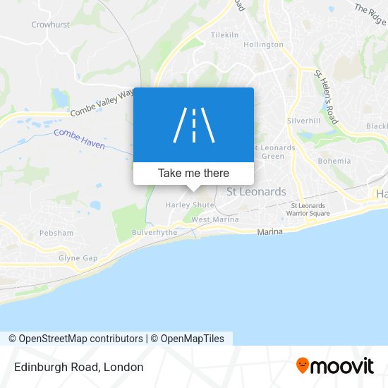 Edinburgh Road map