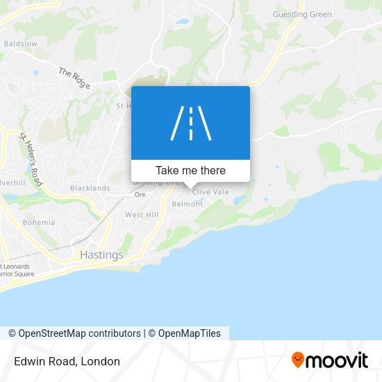 Edwin Road map