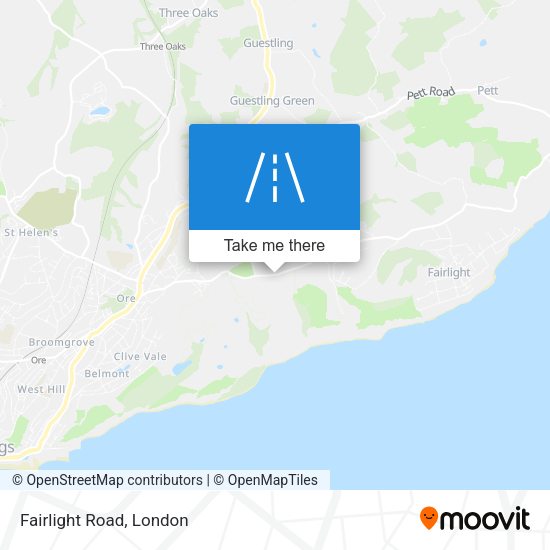 Fairlight Road map