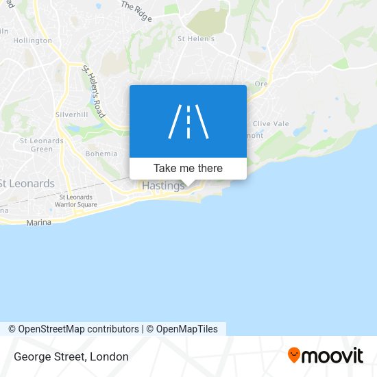 George Street map