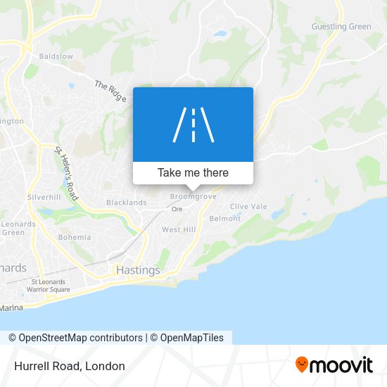 Hurrell Road map