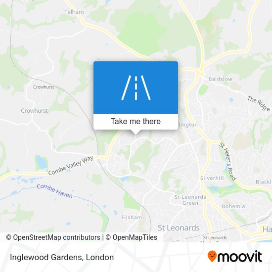 Inglewood Gardens map