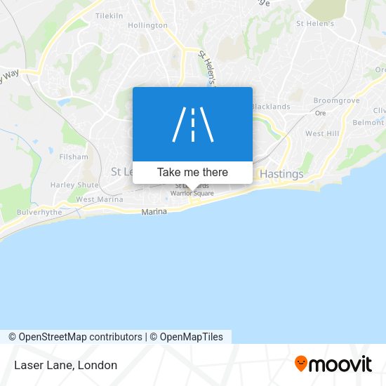 Laser Lane map