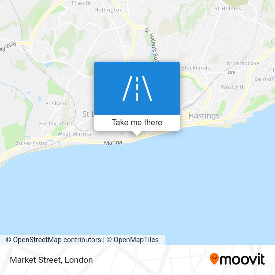 Market Street map