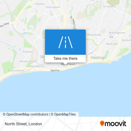 North Street map