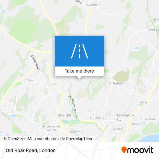 Old Roar Road map