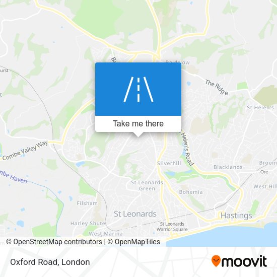 Oxford Road map