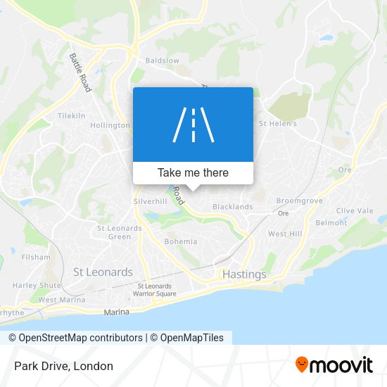Park Drive map