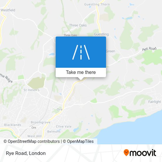 Rye Road map
