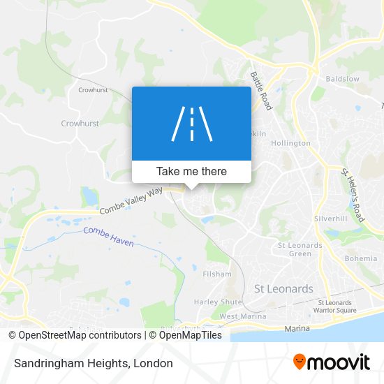 Sandringham Heights map