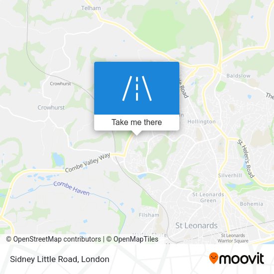 Sidney Little Road map