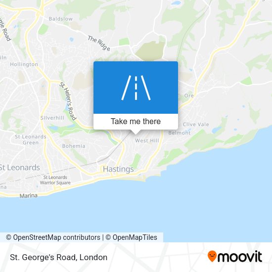 St. George's Road map