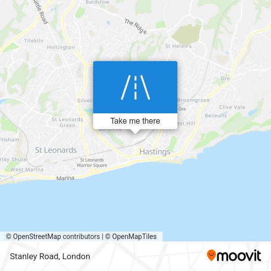 Stanley Road map