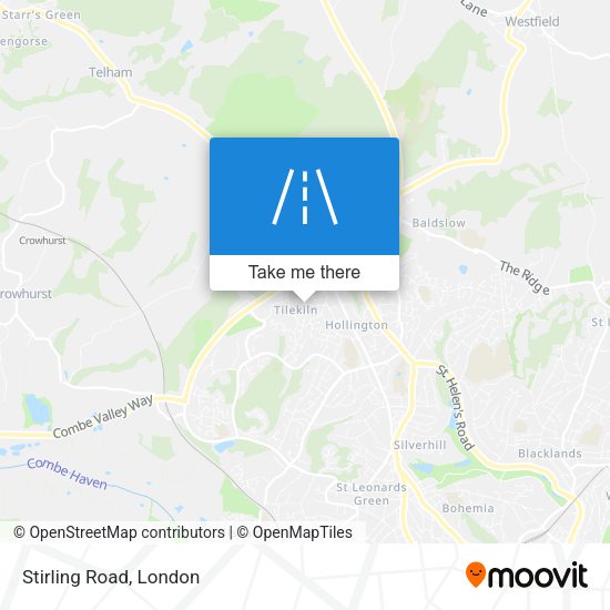 Stirling Road map