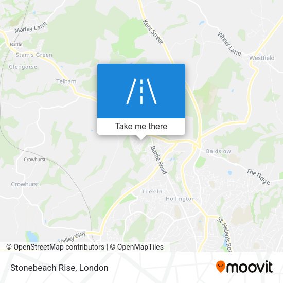Stonebeach Rise map