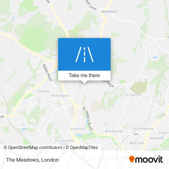The Meadows map