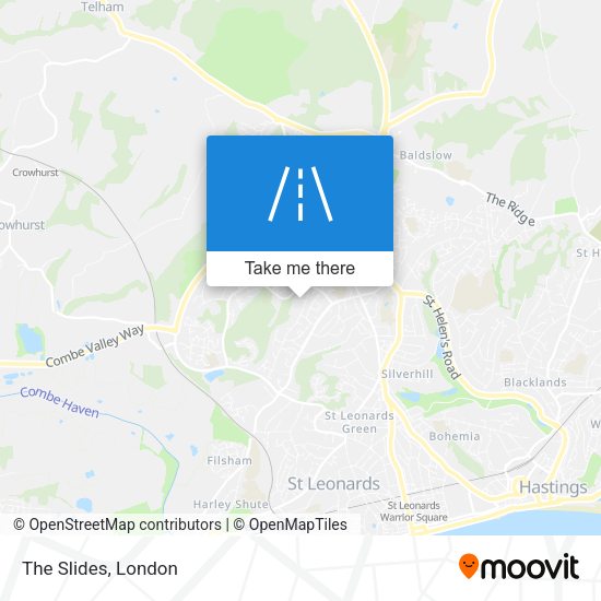 The Slides map