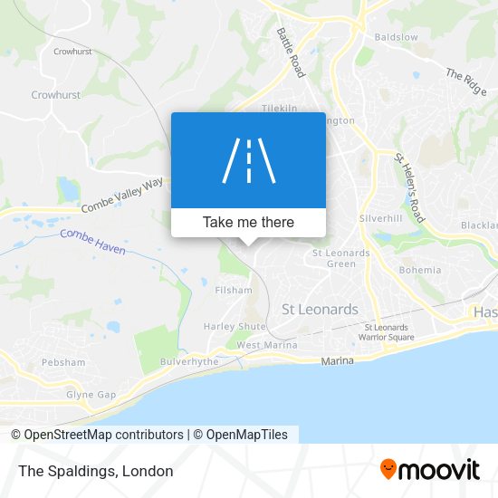 The Spaldings map
