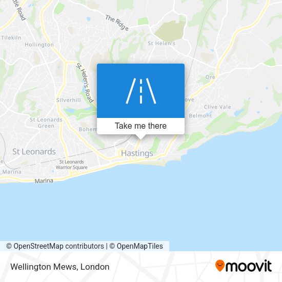 Wellington Mews map